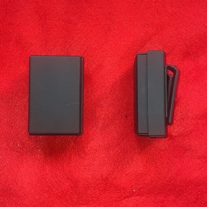 Set of 2 Belt box dark grey/gunmetal type Rogue. one for Imperial troopers of Aldhani