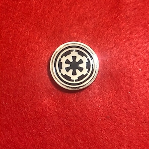 1 metallic Code disk for imperial hat and transport officer(greblie with imperial cog) replica SW