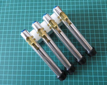 Set of 4 Cylinder code-dosimeter replica for imperial officer whit brass clip SW prop