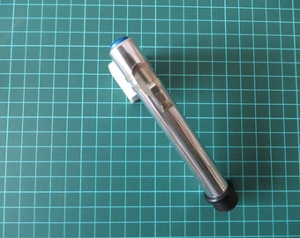 Set of 1 Imperial Officer Code Cylinder - Replica Dosimeter - Aluminum - imperial officer with clip silver
