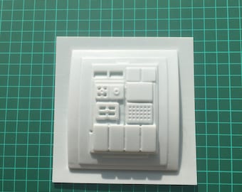 Compad white vacuum formed old trilogy for imperial atst pilot and rebel x wing replica sw movie accurate
