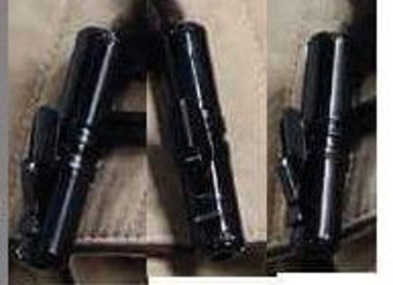 Set of 1 Black Cylinder code-dosimeter for Qi'ra replica with Black clips SW prop2 image 3