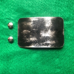 Rebel rectangular Buckle for Luke ep.4 ANH replica SW for 2" leather belt