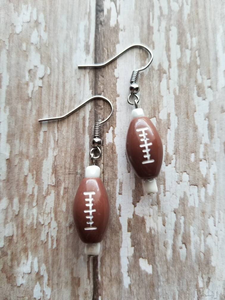 Football Earrings For Women - Team Spirit Athletic Jewelry Accessories
