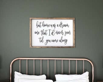 Cover me Up Sign | Country Music | Lyric Sign | Home was a dream | Wedding song lyrics | Christmas Gift