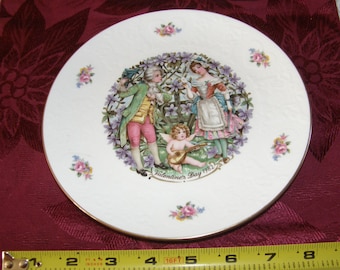 Royal Doulton VALENTINES DAY PLATE Loves Melody 1981