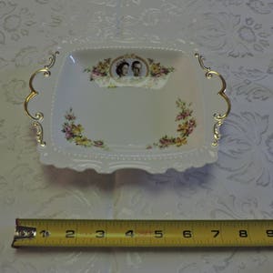 Royal Albert Bone China England To COMMEMORATE THE ROYAL Visit 1959 Candy Bowl