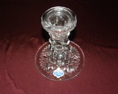BEYER - BLEIKRISTALL Crystal Candle Holder - West Germany