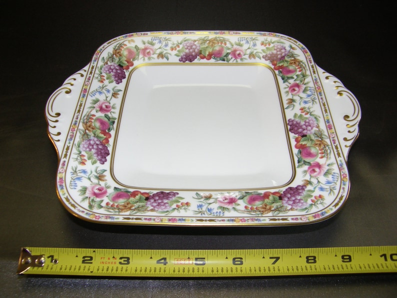 Spode PROVENCE 9 12 Two Handled Cake Plate
