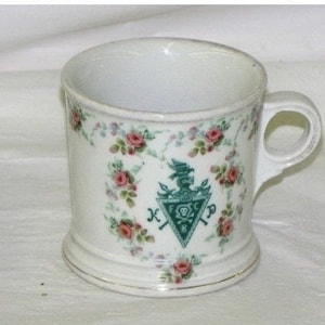 Clearance Center Occupational Shaving Mug Fraternal KOP Knights of Pythias