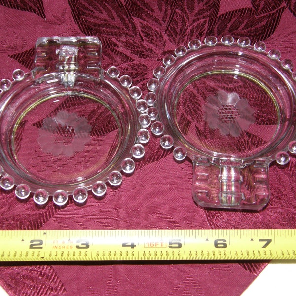 Candlewick Ashtray Etsy