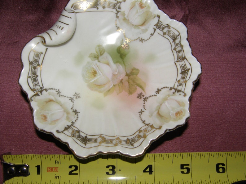 Antique Hand Painted Prussia Royal Rudolstadt Berry Bowl Etsy