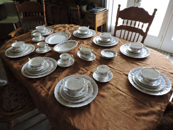 Paragon China Set Bridemaid Pattern Set Of 54 Pcs Etsy