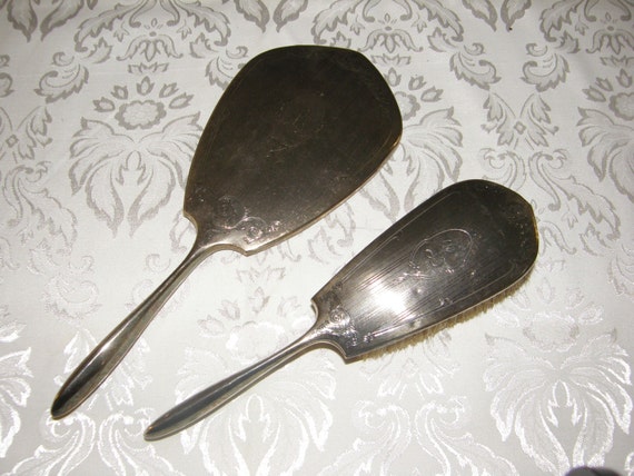 Vintage Birks Sterling Silver Vanity Dresser Set Hand Mirror Etsy