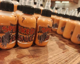 Nopesauce v7: chorizo pineapple hotsauce w/ white habs + superhots!