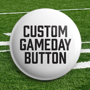 Custom College Gameday Button