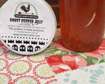 Homemade Ghost Pepper Jelly