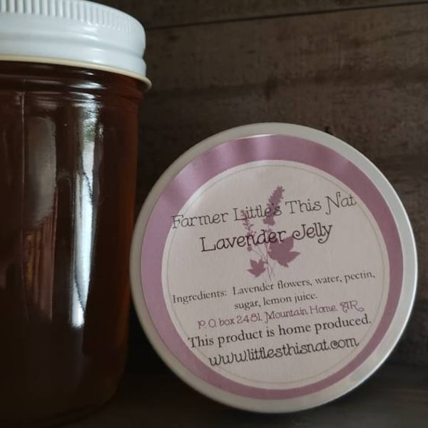 Homemade Lavender Jelly