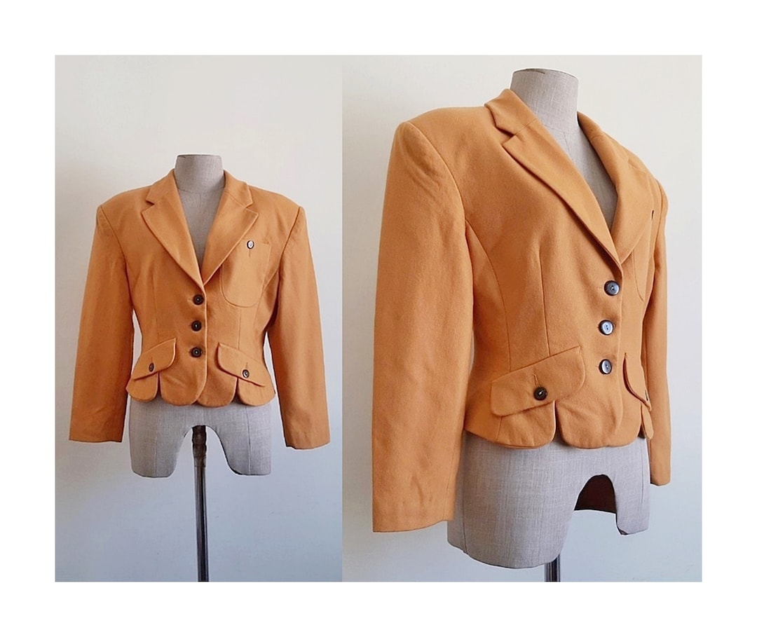 Mustard Yellow Embroidered Jacket - Ready to Ship main image 0