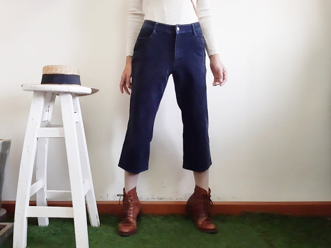 blue corduroy pants womens