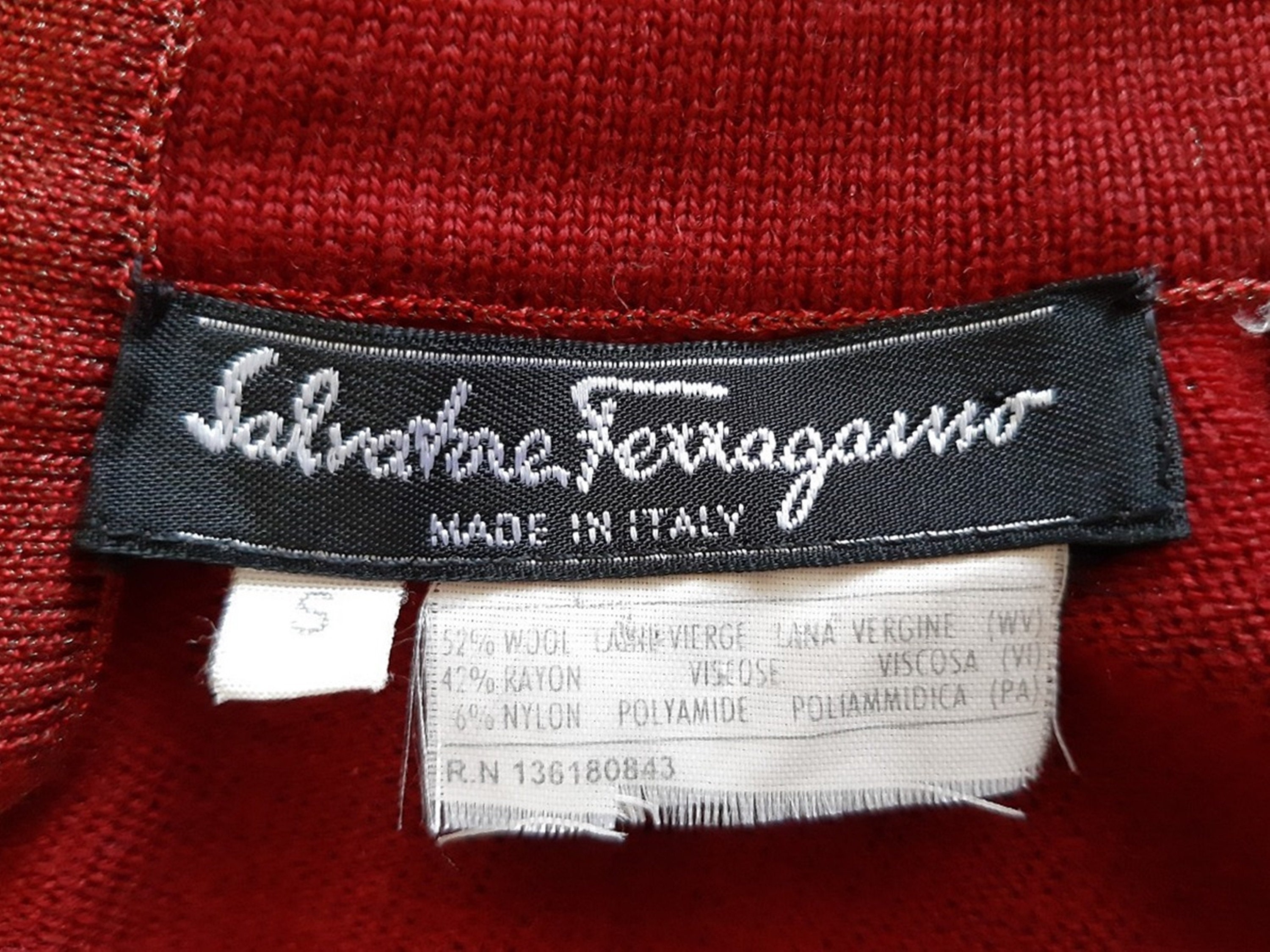 コート Salvatore Ferragamo Tiziano Red Wool Blend Coat Salvatore Ferragamo Tiziano Red Wool Blend Coat | Balardi