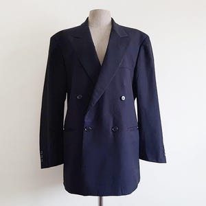 Men's Vintage Double Breasted Jacket - Etsy UK