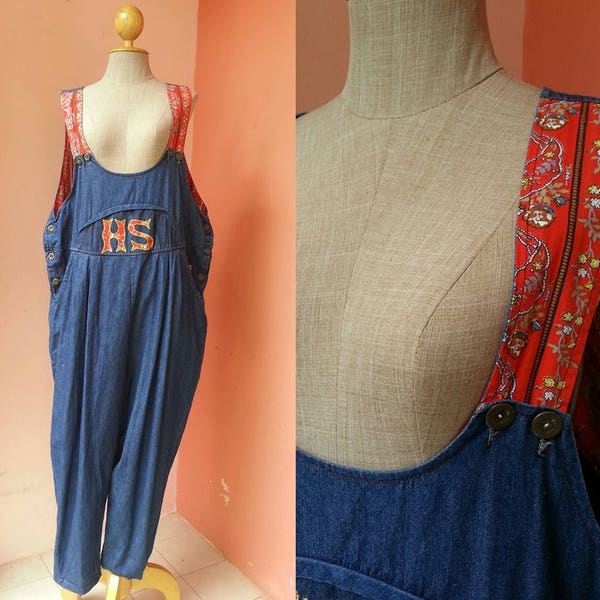 Vintage Overalls Jeans Overalls Denim Overalls Blue Overalls Jumpsuit Women Overalls