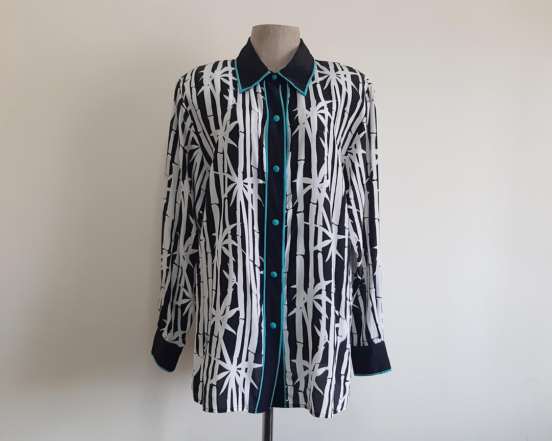 Bob Mackie シャツ？　古着　ヴィンテージ il_1080xN.8070190454_ypzy.jpg