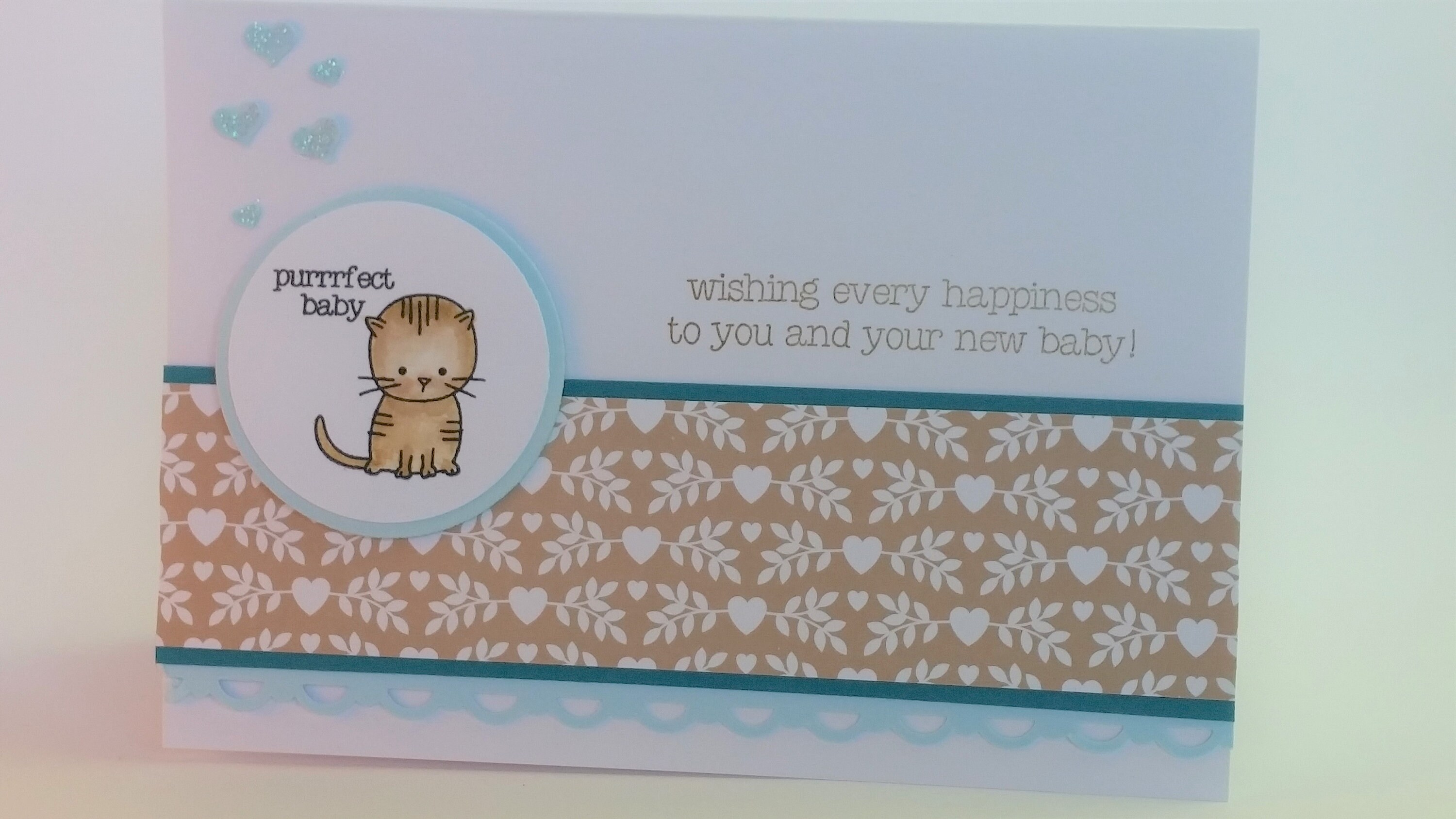 NEW BABY CARD LOVELY UNIQUE CUTE NEW ARRIVAL WITH ENVELOPE