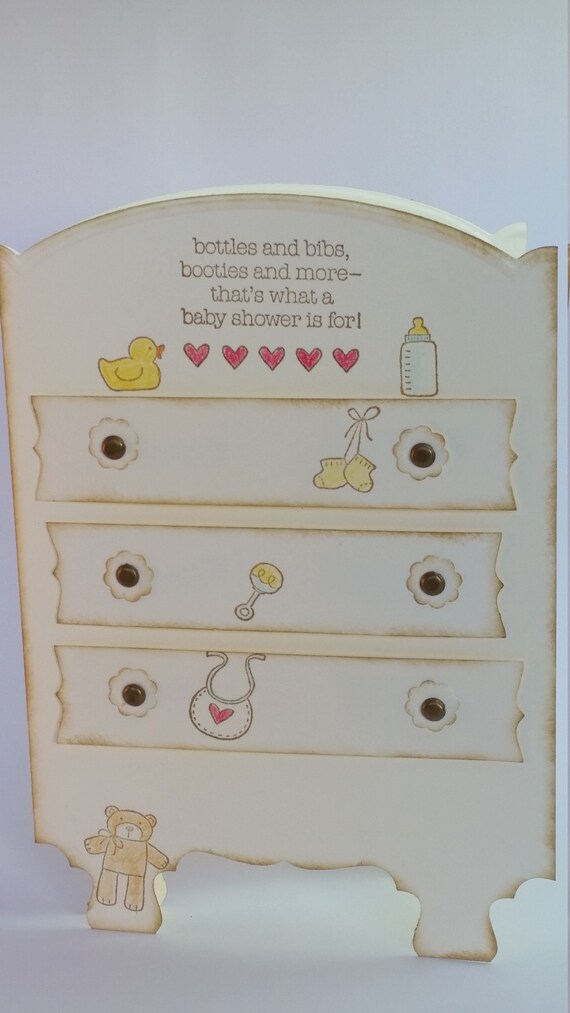 Baby Dresser Baby Dusche Karte Handgefertigt In Australien Etsy