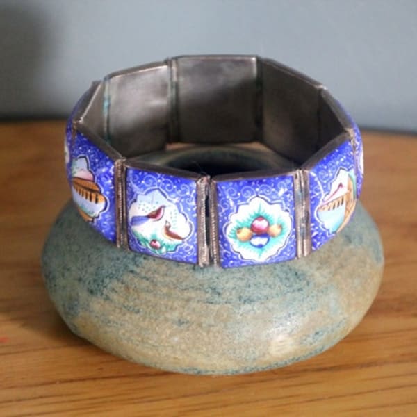 Hand Painted Enamel Etsy