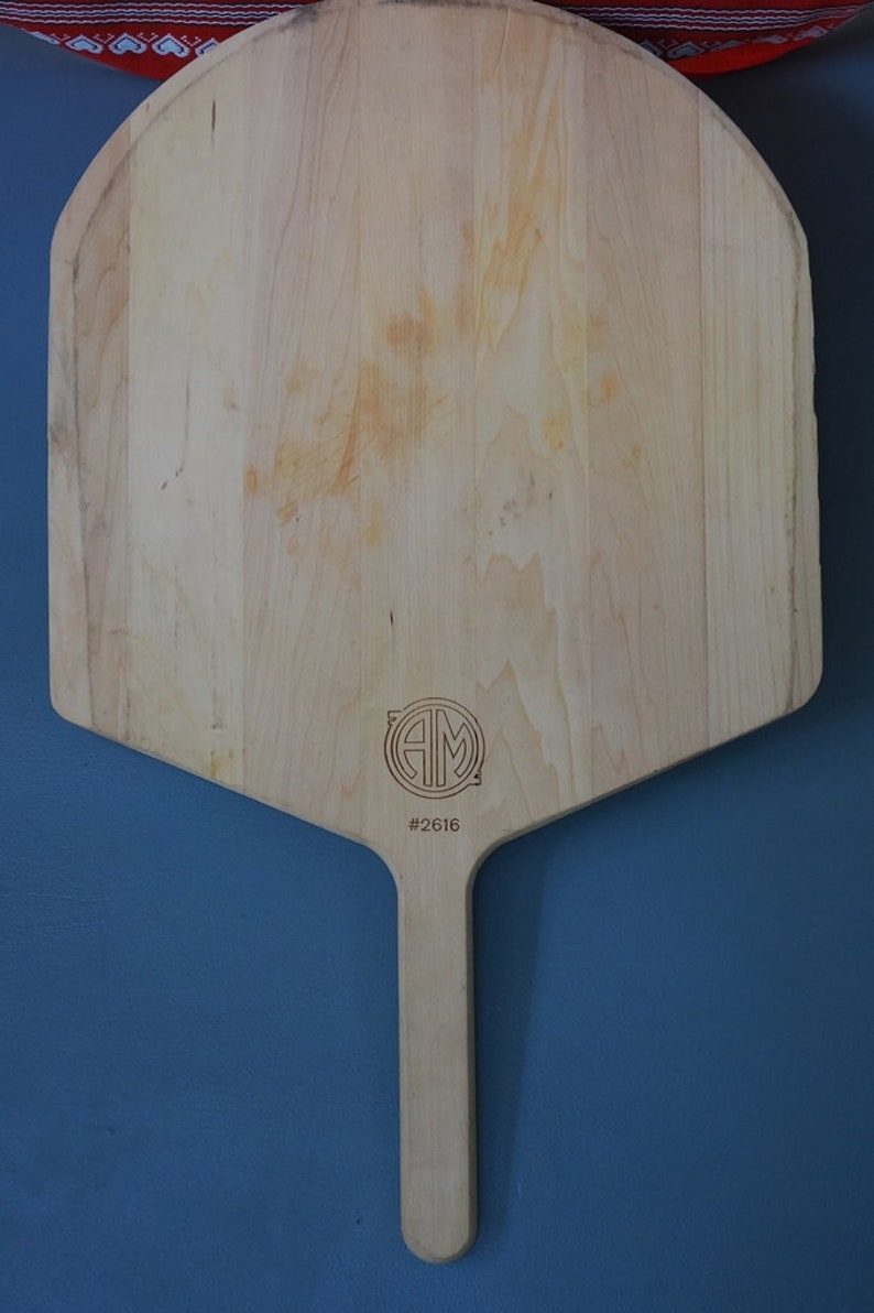 Cutting board pizza peel wood AM2616 image 1