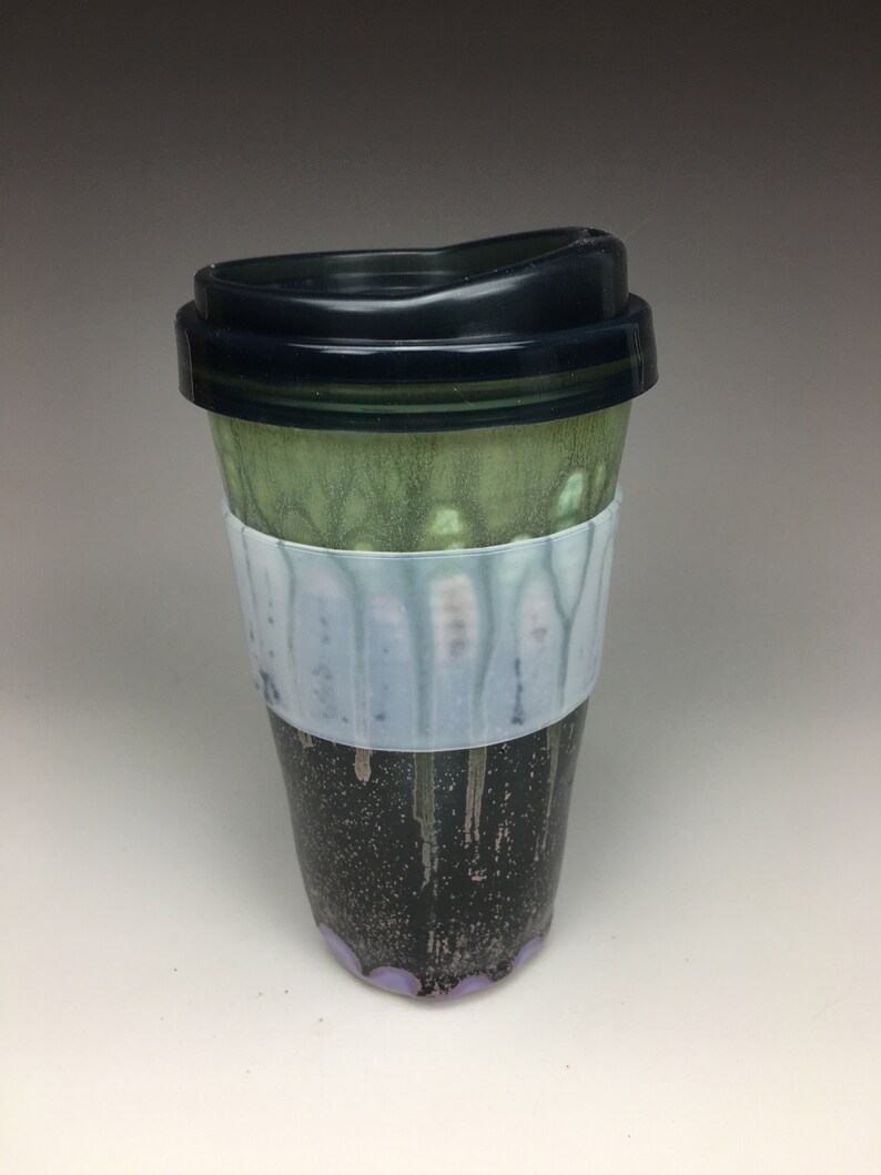 ceramic mug silicone lid