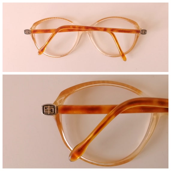 Lunettes De Soleil Vintage EMILIO PUCCI Vivara - Forme Ovale Surdimensionnée, Motif Géométrique - Années 60