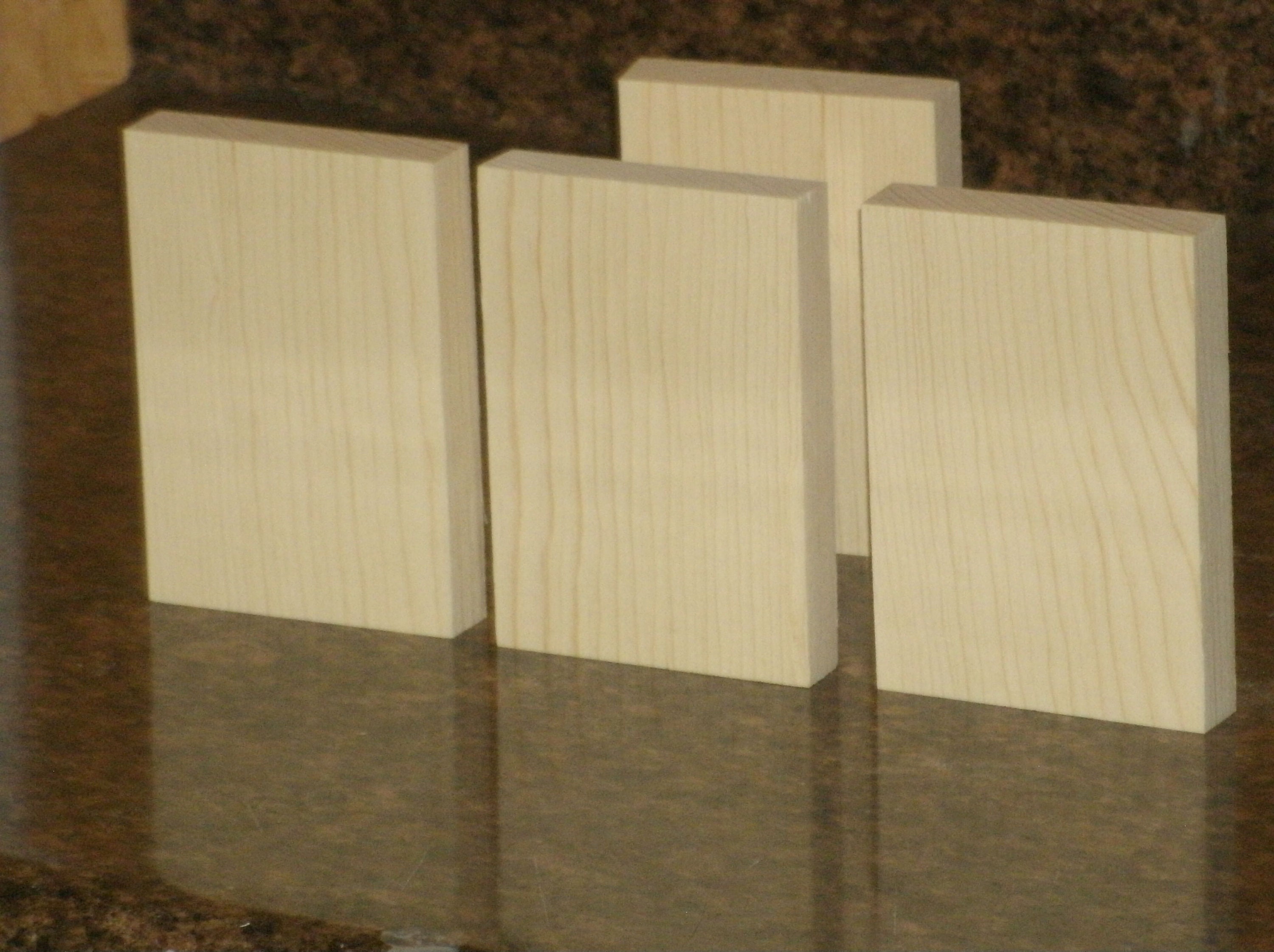 Unfinished 8 X 10 Wood Blanks With 2 Slots for Hanging/diy Painting/wood  Blocks for Crafts 