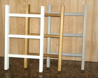 Kitchen Towel Ladder Bathroom Towel Ladder Mini Towel Ladder Tea Towel Ladder Hand Towel Ladder Farmhouse Ladder Mini Ladder Etsy