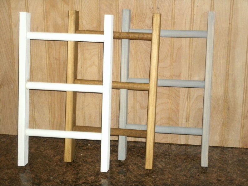 Kitchen Towel Ladder Bathroom Towel Ladder Mini Towel Etsy