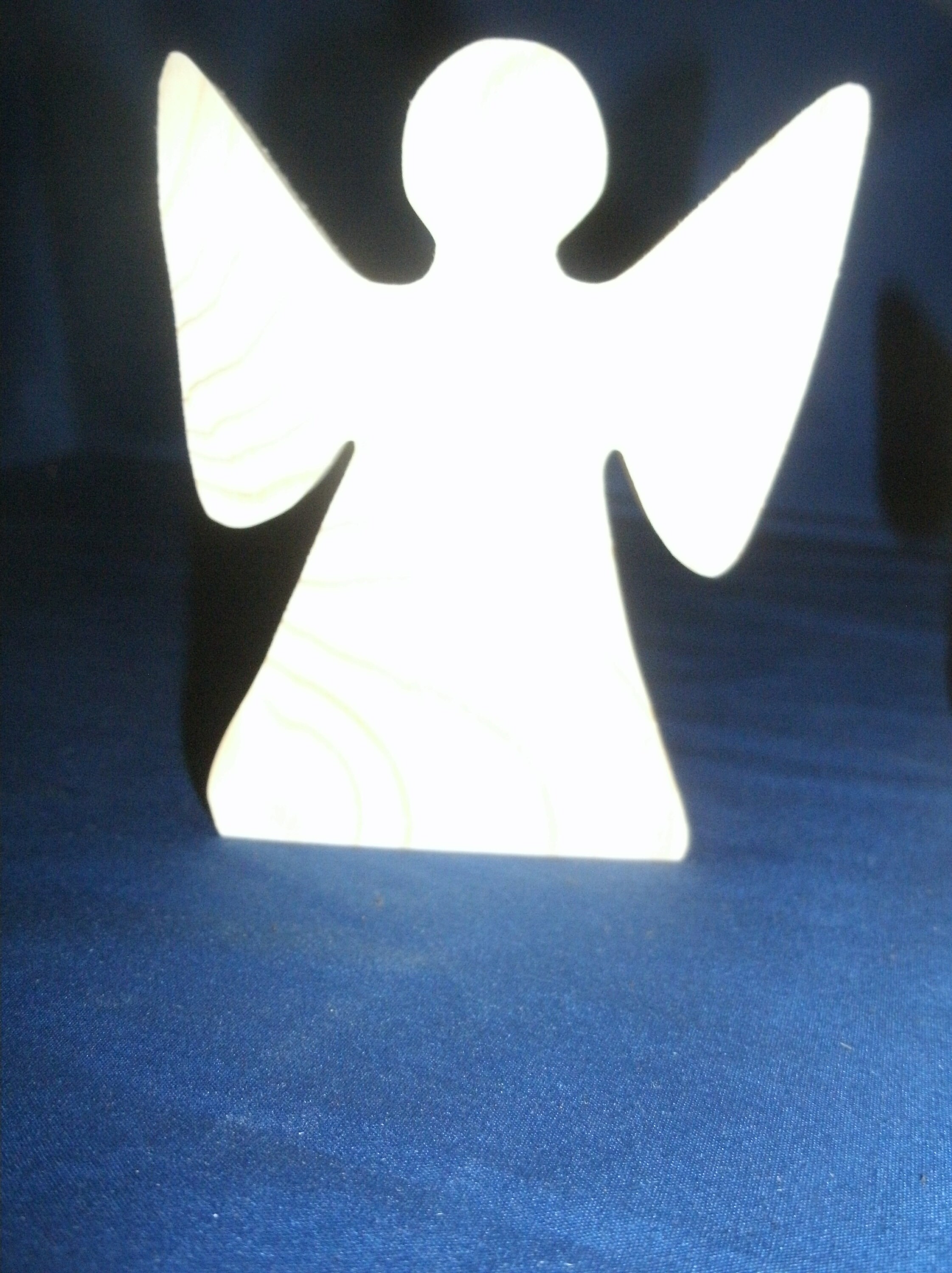 Angel # 1, Unfinished Wooden Angel, Wooden Angel Shape, Angel