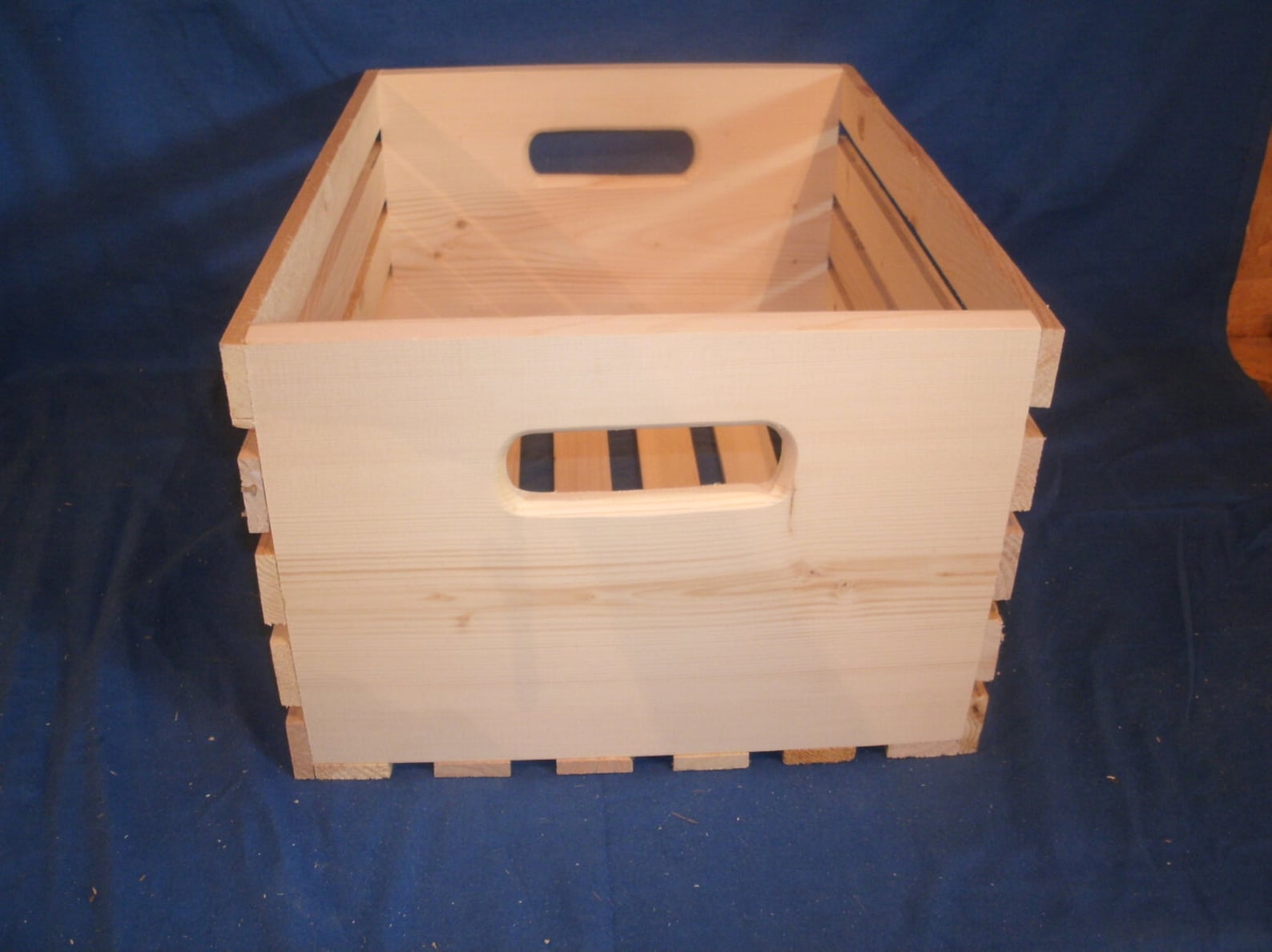 Wood Crate for L.P. Albums. Wooden Crate 13 Wide Etsy