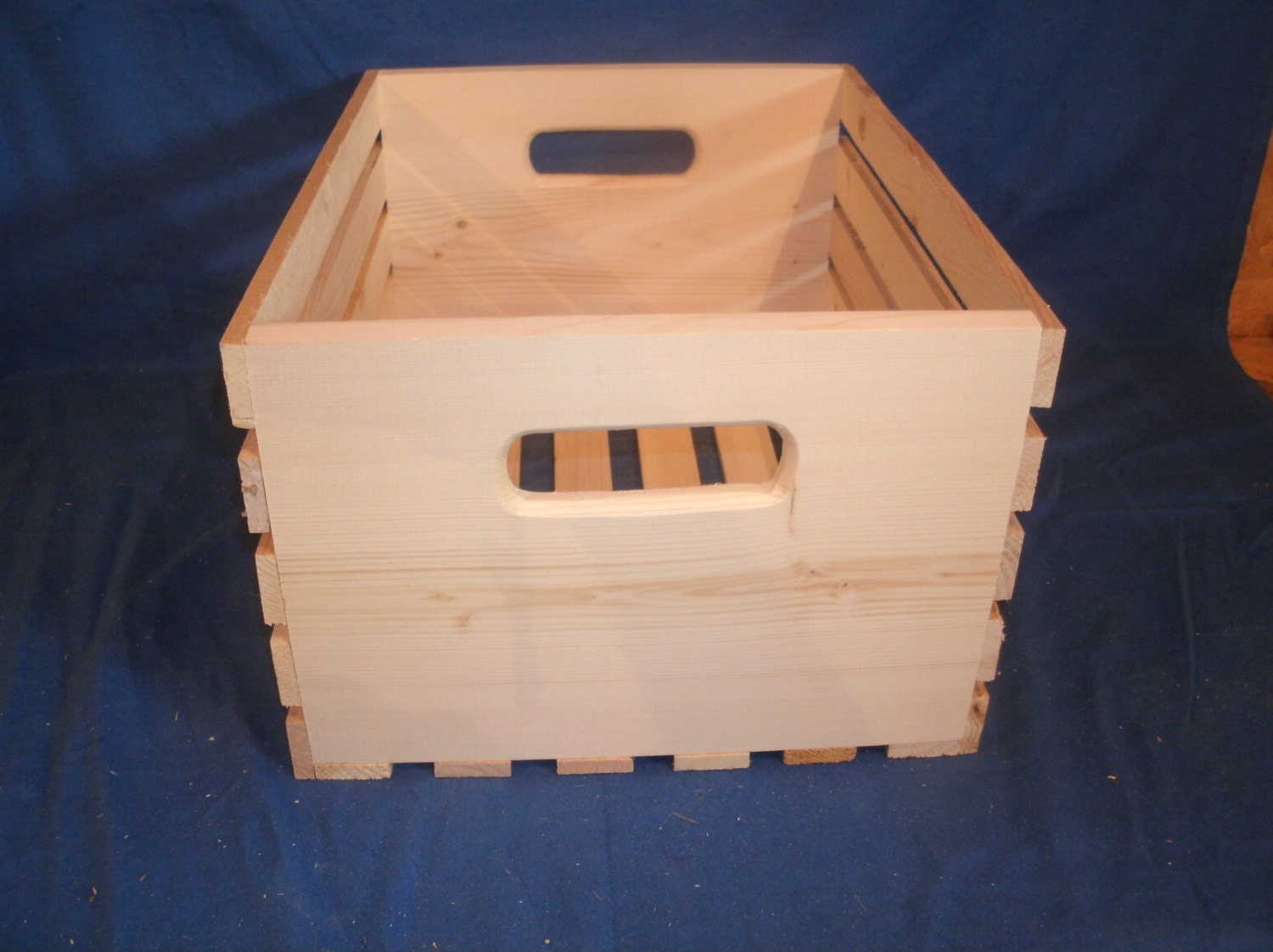 Wood Crate for L.P. Albums. Wooden Crate 13 Wide Etsy