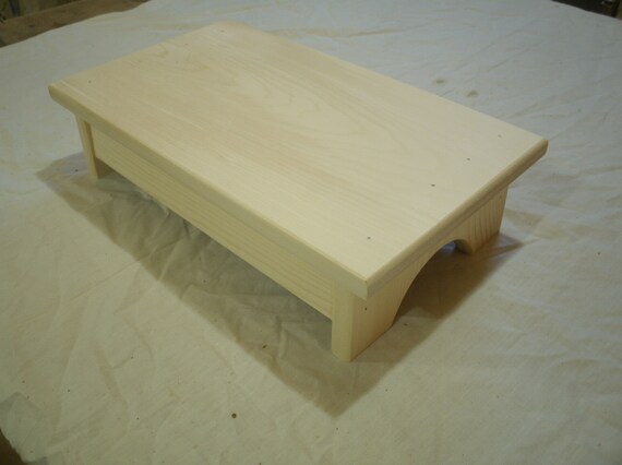 Unfinished Wood Step Stool 4 Wooden Step Stool Unfinished Pine