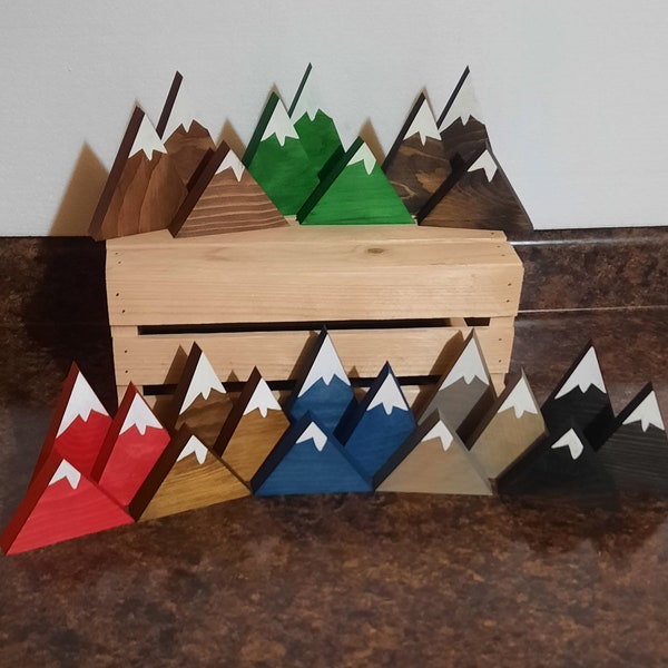 Wood Mountain Art Etsy