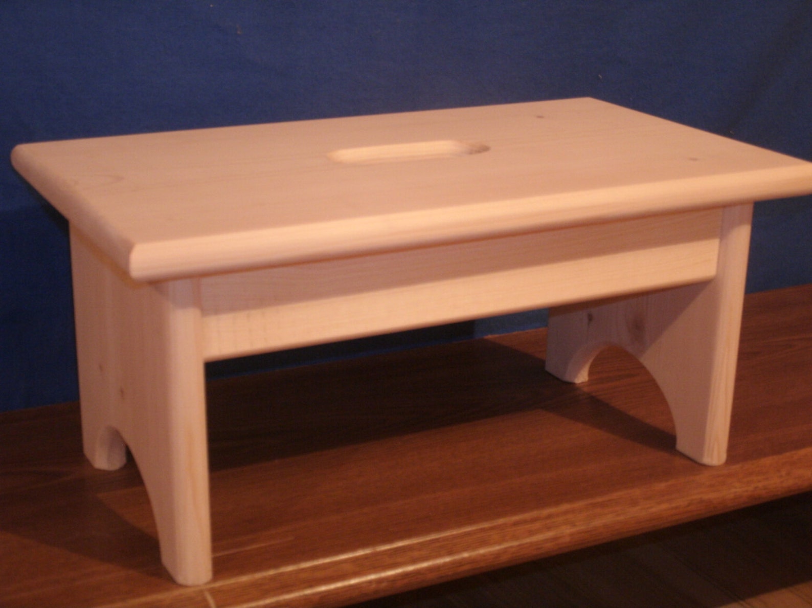 Rustic 7 1/2 Wooden Step Stool Wood Step Stool Wood - Etsy