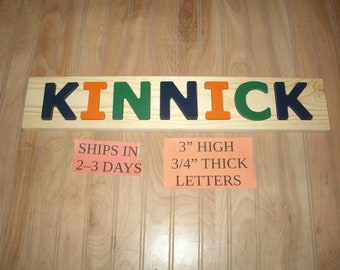 Name Puzzle, Wooden Name Puzzle, Personalized Name puzzle, Customized Name Puzzle, Child's Name Puzzle