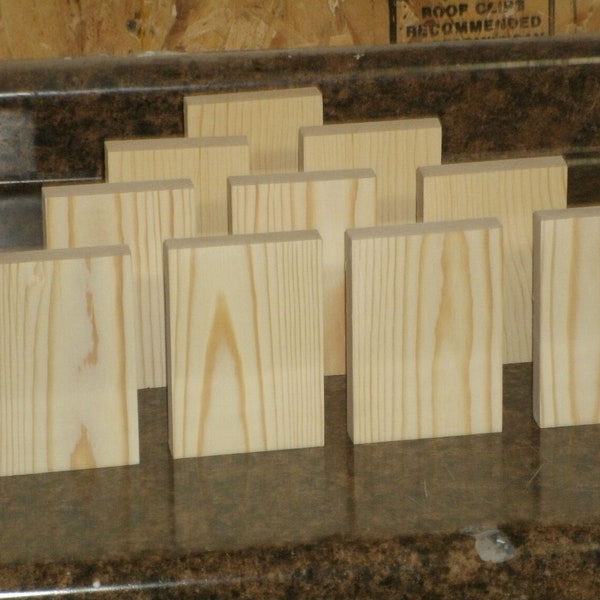 10 or 20 LARGE 4" or 5" unfinished wood blanks, Tier tray wooden blanks, wooden blocks, wood shapes, unfinished wood blanks, unfinished wood