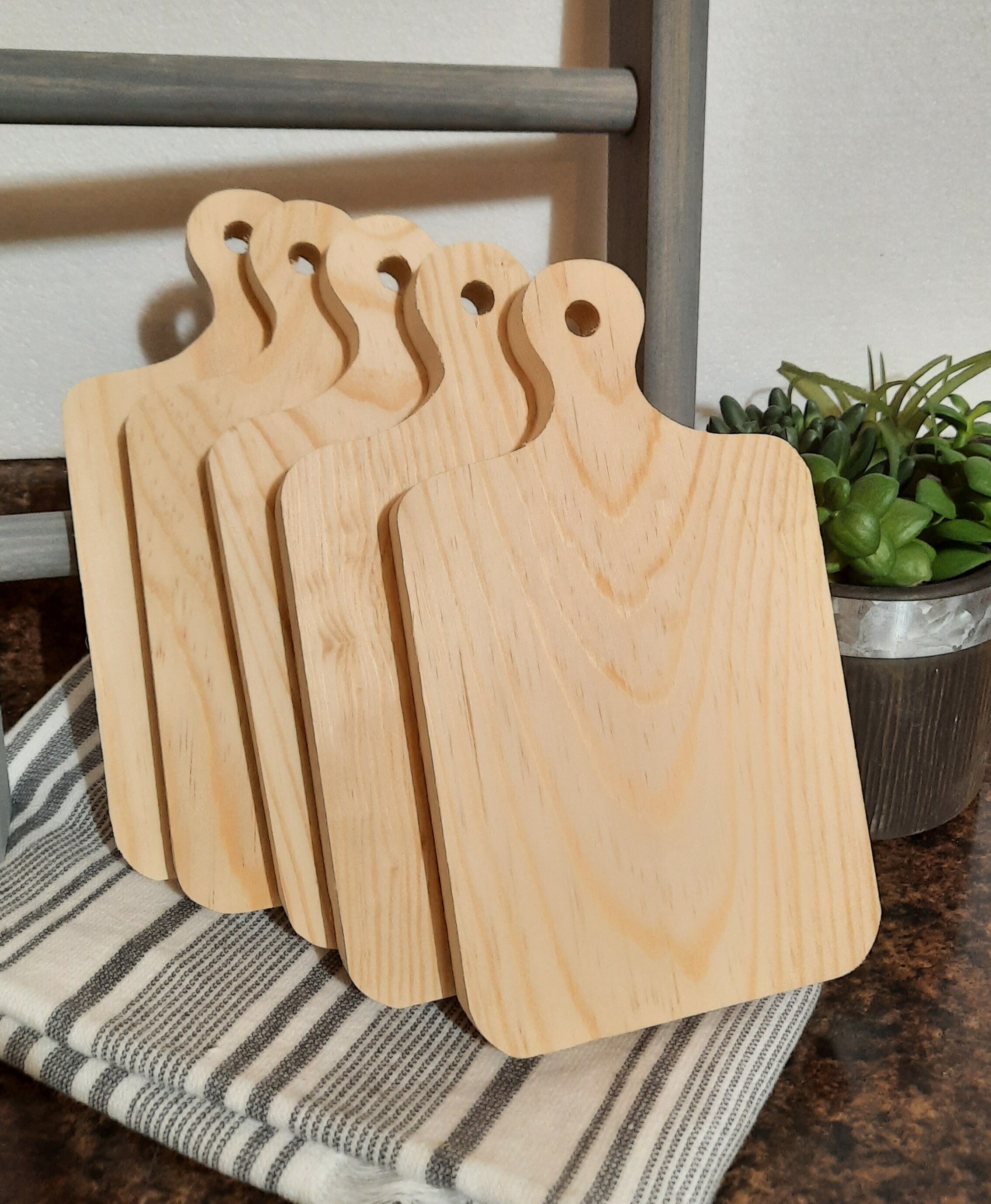 3 OR 5 Unfinished Cutting Boards, Cutting Boards Cutting Board Blanks, Tier  Tray Cutting Boards Wooden Blanks, Farmhouse Cutting Board 