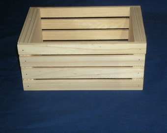 wood crate, "A" crate, wooden crate, wood crates, wooden crates, small wood crate, unfinished wood crate, unfinished wooden crate