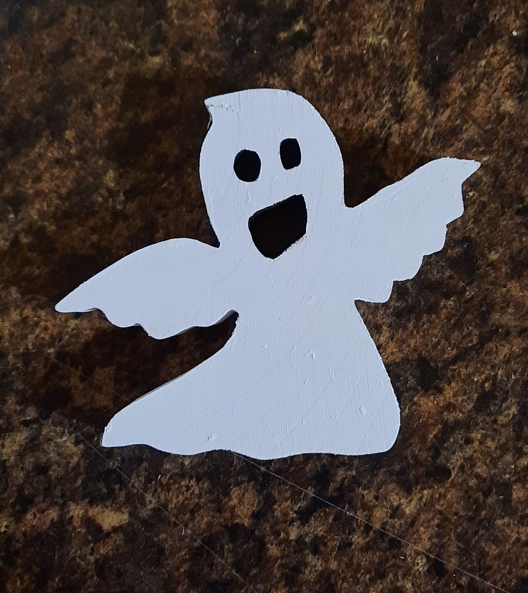 Ghost Chapes 10 or 20 Unfinished Wooden Ghost Cutouts # 3, Wood Ghost, Ghost Shapes ...