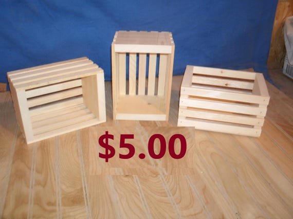 Wooden Slatted Gift Crates - US Box Corp