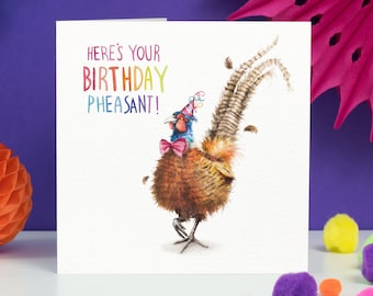 Old English Co. Yay 40th Birthday Cake Card - Fun Celebrations Greeting Card For